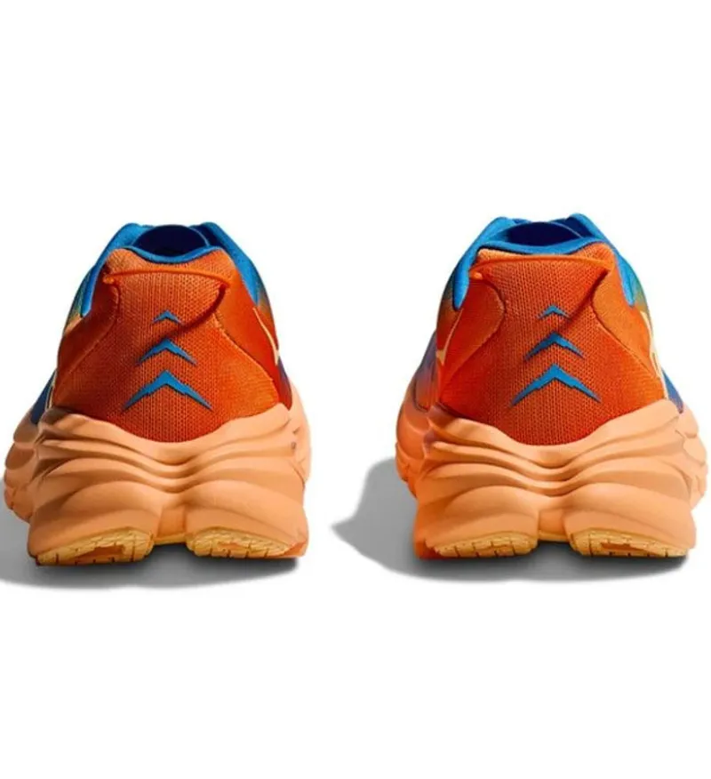 Hoka One One Men's Rincon 3 Coastal Sky/Vibrant Orange-4